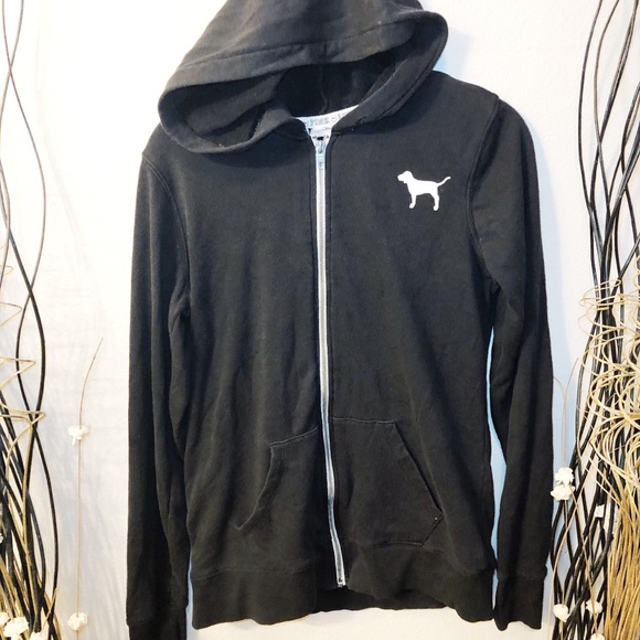 VS PINK zip up hoodie - Picture 1 of 4